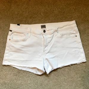 Citizens of Humanity white cut offs size 30